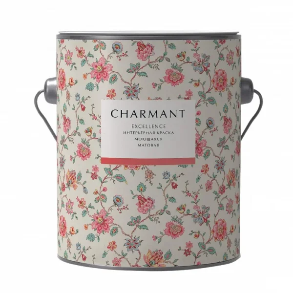 Charmant Excellence base A 0,4л матовая моющаяся акрил-уретановая краска