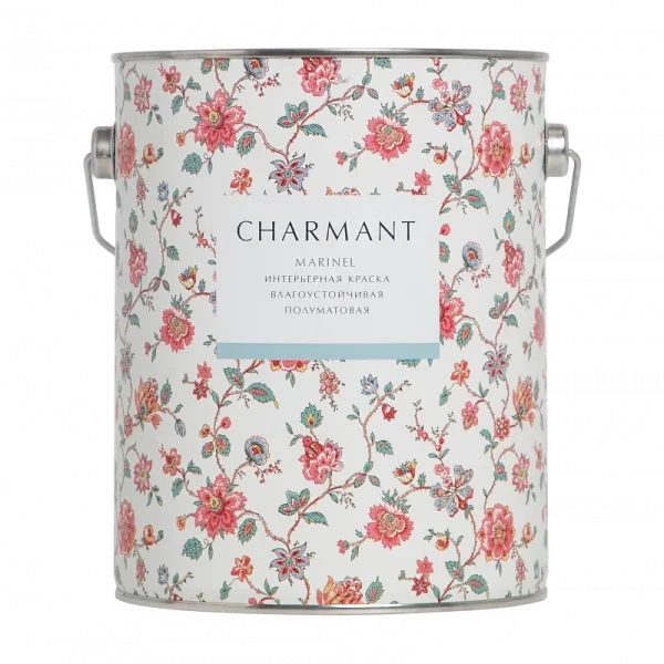 Charmant Marinel base A 0,4л полуматовая моющаяся акрил-уретановая краска