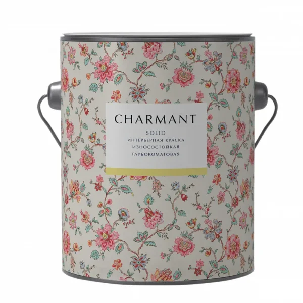 Charmant Solid base A 0,4л глубокоматовая износостойкая акрил-уретановая краска